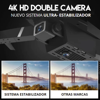 Dron Doble Cámara 4K