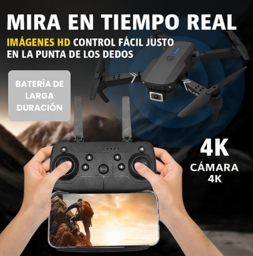 Dron Doble Cámara 4K