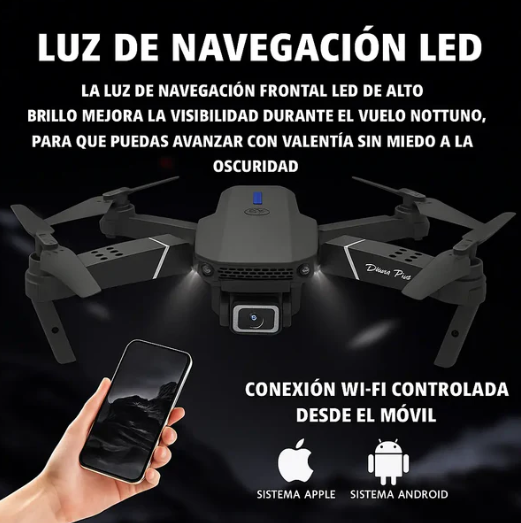 Dron Doble Cámara 4K