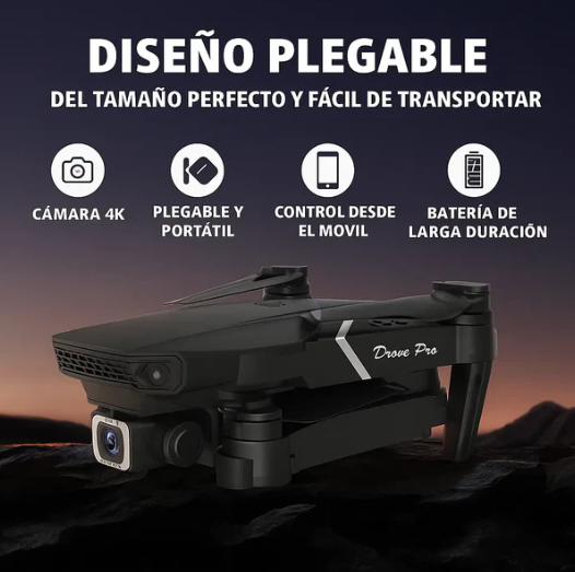 Dron Doble Cámara 4K
