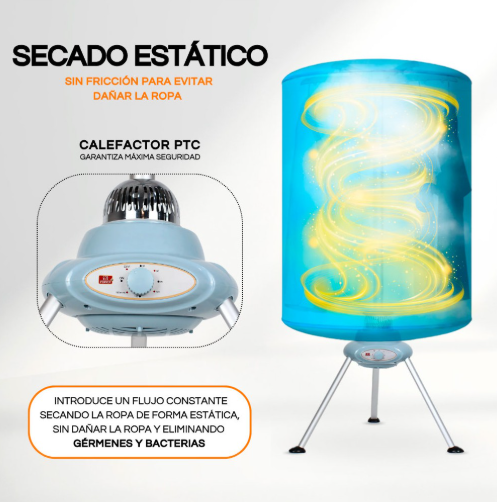 Secador de ropa Plegable