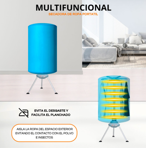 Secador de ropa Plegable