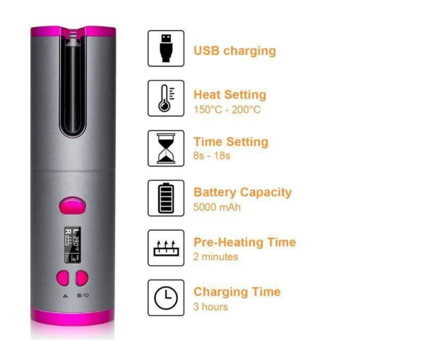 Rizador de Pelo Automático